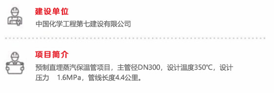 彭州工业开发区外供蒸汽管网项目-河北元丰管道